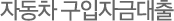 자동차 구입자금대출